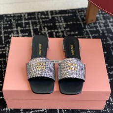 미우미우 여성용 슬리퍼 57285-1