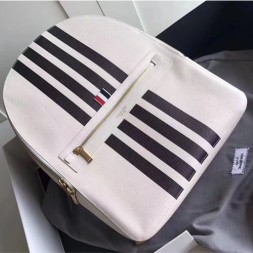 톰브라운 신상 가죽 백팩 T332526 화이트