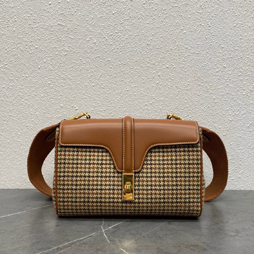 셀린느 TEEN 소프트16 숄더백 196853 캔버스