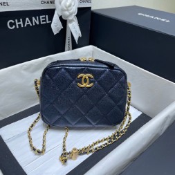 샤넬 미니 체인 크로스백 AS9800 블랙