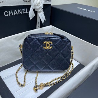 샤넬 미니 체인 크로스백 AS9800 블랙