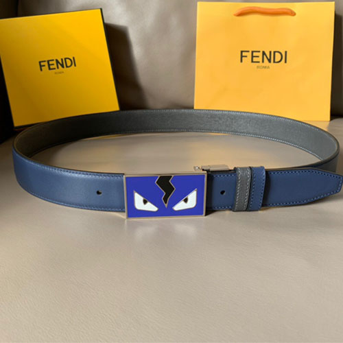 펜디 신상  양면용 벨트FD2227  블루
