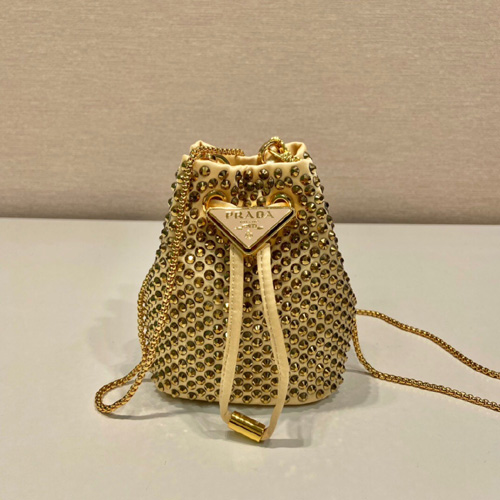 프라다 세틴 미니 파우치 1NR016-6