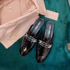 미우미우 신상 슬리퍼 57241 블랙