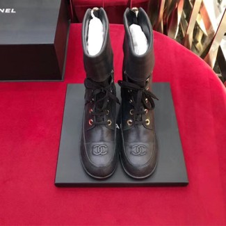 샤넬 쇼트 부츠 G34118 블랙