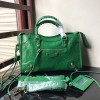 발렌시아가 클래식 미듐 시티백 432831 그린 금장