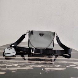 프라다 테수토 멀티 스트랩 호보백  2VH113 그레이