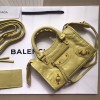 발렌시아가 클래식 골드 나노 시티 핸드백 505555 골드