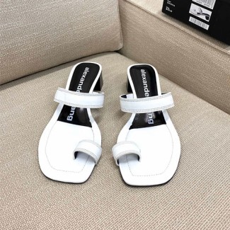 알렉산더왕 신상 슬리퍼 AL9362 화이트