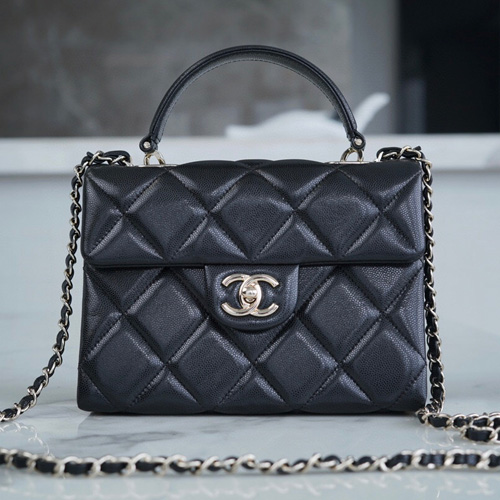  샤넬 24P 켈리백 AS2408 캐비어 스몰 금장