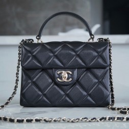  샤넬 24P 켈리백 AS2408 캐비어 스몰 금장