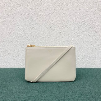 셀린느 매니아온 트리오백 미듐 187603 화이트