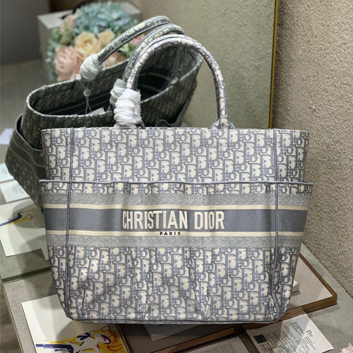 디올 오블리크 토트백 M1279 그레이