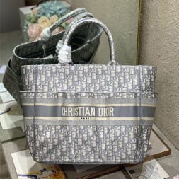 디올 오블리크 토트백 M1279 그레이