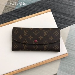 루이비통 모노그램 에밀리 장지갑 M60697 버건디