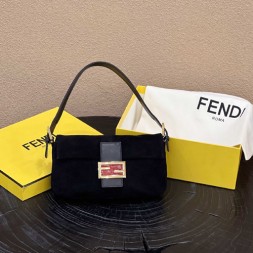펜디 바게트 숄더백 FD8339 블랙