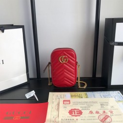 구찌 GG 마몽 미니 백 598597 레드