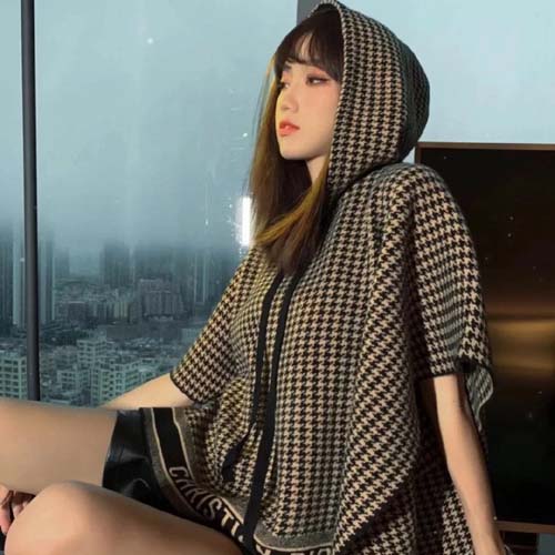 디올 신상 후드 판초 D1084-1