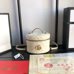 구찌 GG 마몽 미니 백팩 598594 화이트