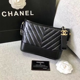 샤넬 신상 가브리엘 미듐 호보백 A93824 블랙