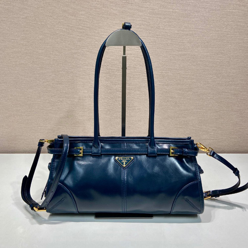 프라다 가죽 크로스백 1BA215 네이비