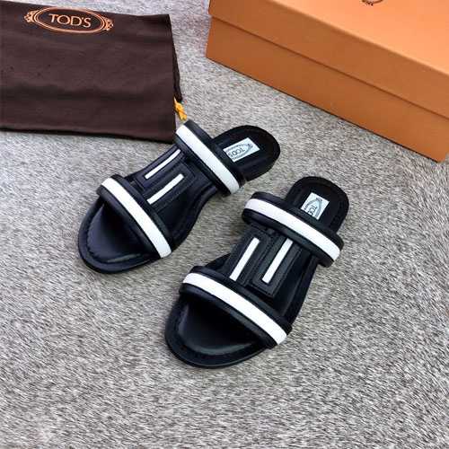 토즈 신상 슬리퍼 TS659332 블랙