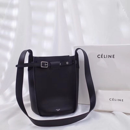 셀린느 빅백 버킷백 183343 블랙