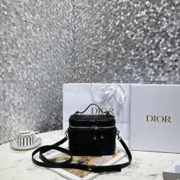 디올 스몰 베니티 케이스 S5488 블랙