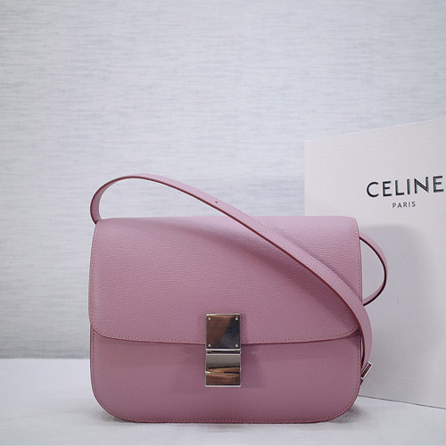 셀린느 클래식 박스백 미듐 164173 에삐가죽 보라