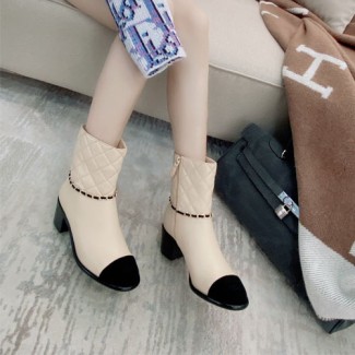 샤넬 신상 앵글부츠 G34266 베이지