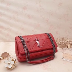 입생로랑 신상 패치워크 미듐 제이미백 515821 레드