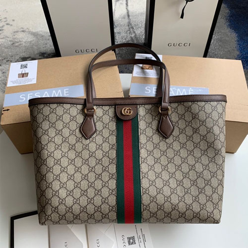 구찌 오피디아 GG 미디엄 토트백 ‎631685