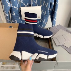 발렌시아가 남여공용 스피드러너 653814 네이비