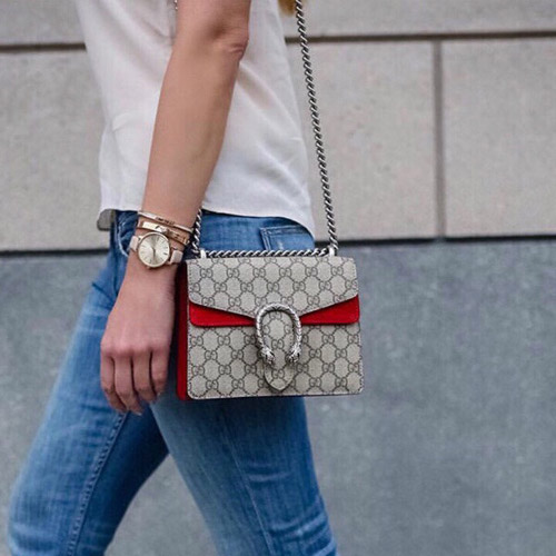 구찌 디오니서스 미니 숄더백 421970 레드