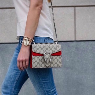 구찌 디오니서스 미니 숄더백 421970 레드