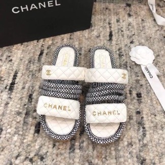 샤넬 신상 슬리퍼 G34159 화이트
