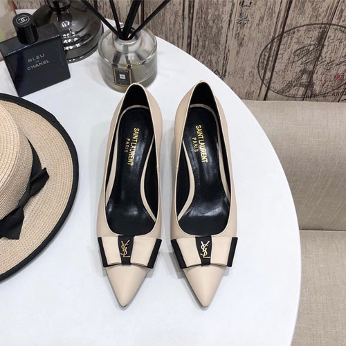 생로랑 신상 펌프스 484841 베이지