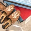 구찌 여성용 신상 가죽 슬리퍼 397684
