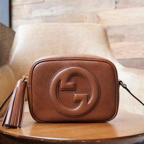 구찌 블론디 스몰 숄더백 742360 브라운