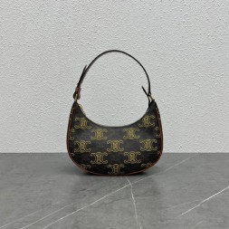 셀린느 프린트 아바 백 193953 브라운