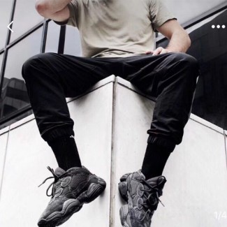 아디다스 이지부스트  500 남여공용 A18123 블랙