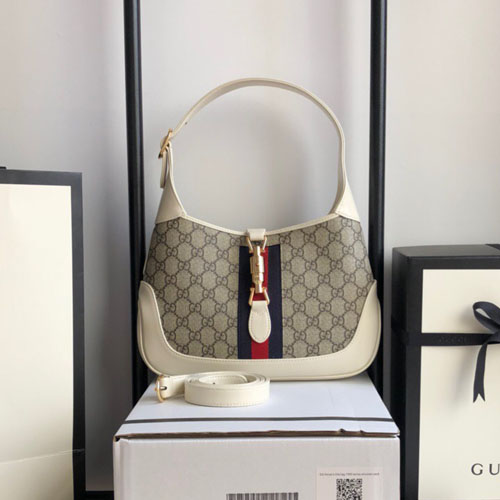 구찌 재키 1961 스몰 호보백 636706 화이트