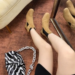 로저비비에 앵글부츠 RV5482 스웨이드 브라운