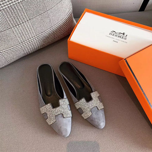 에르메스 신상 슬리퍼 H35052 그레이