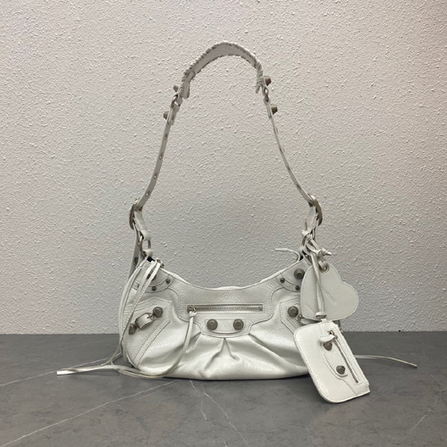 발렌시아가 르 카골 S 숄더백  59006 화이트