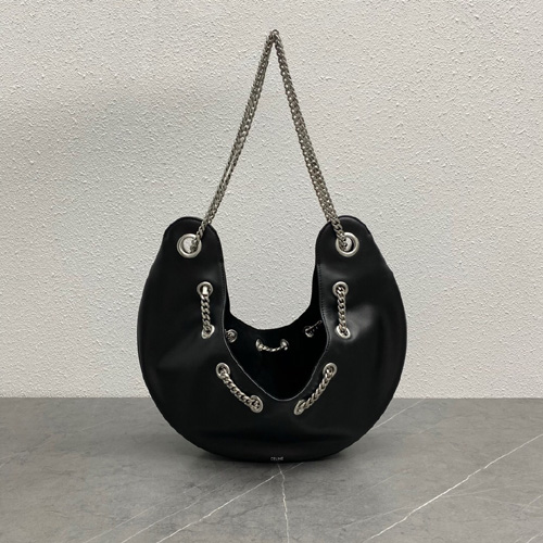 셀린느 아바 라지 체은 스무스 숄더백 198993 블랙 은장