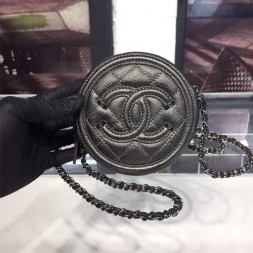 샤넬 체인 달린 미니백 A81599 블랙실버