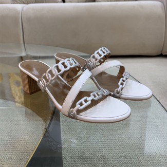 에르메스 여성용 신상 슬리퍼 H35108 화이트