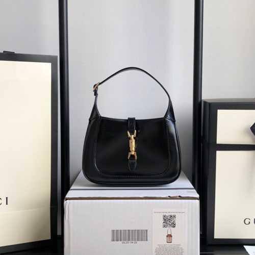 구찌 재키 1961 미니 호보백 637091 블랙