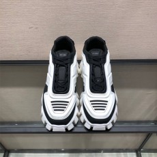 프라다 클라우드버스트 썬더 니트 스니커즈 F0702 화이트&블랙